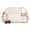 Beige, variant on Checkered Crossbody Bag for Women with Cherry Charm, Small Black White Purse with Adjustable Strap and Secure Zipper Clip