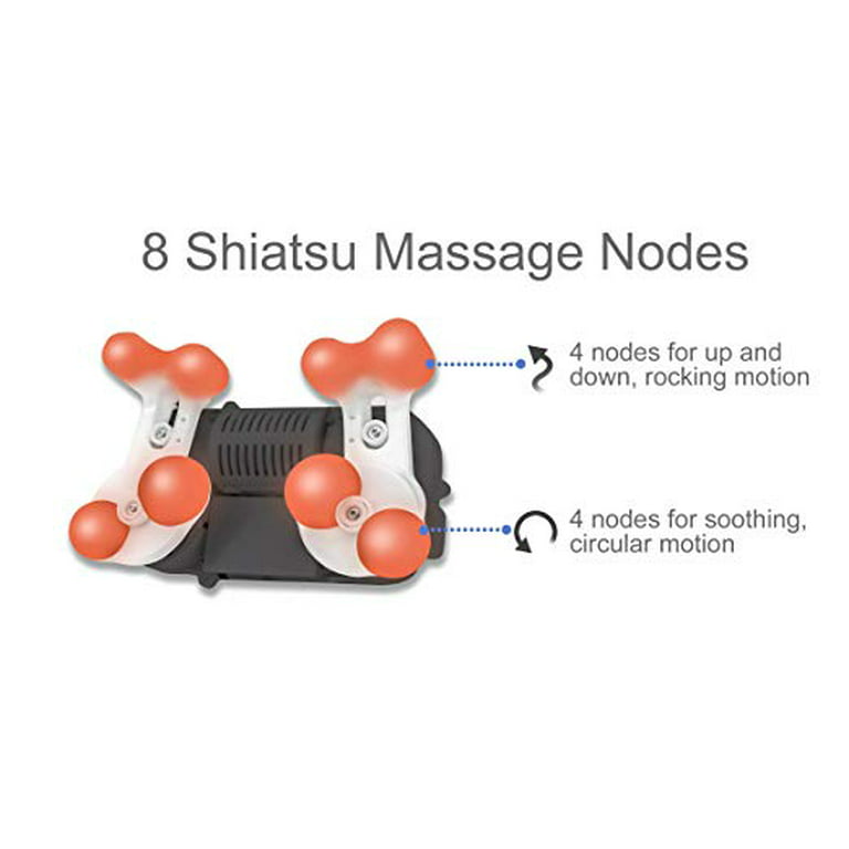 Zyllion Shiatsu Back and Neck Massager - Rechargeable 3D Kneading Deep  Tissue Massage Pillow with He…See more Zyllion Shiatsu Back and Neck  Massager 