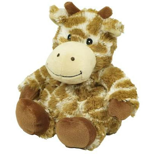 GIRAFFE JUNIOR WARMIES Cozy Plush Heatable Lavender Scented Stuffed