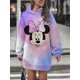 thumbnail image 1 of Sudadera con capucha de Minnie para mujer, vestido suelto de Disney, suéter estampado de moda informal, sudadera con capucha, suéter de moda para mujer, 1 of 4