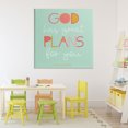 thumbnail image 3 of Stupell Industries Cottage Green God's Plans For You Canvas Art, 36 x 36, by SD Graphics Studio, 3 of 8