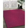 thumbnail image 3 of Ahgly Company Machine Washable Indoor Rectangle Transitional Raspberry Red Area Rugs, 3' x 5', 3 of 7