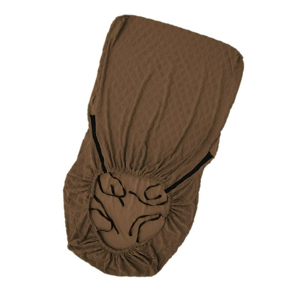 Funda para sillón de madera Funda elástica para silla Impermeable Sensación cómoda Diseño simple Hecho de poliéster Spandex Jacquard Tela Fácil de Café Salvador Cubierta de asiento