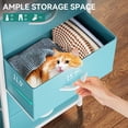 thumbnail image 3 of Dextrus Dresser with 4 Drawers - Storage Tower Unit for Bedroom, Living Room,Light Green, 3 of 7