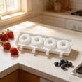 thumbnail image 6 of NWOKYZGH 1 Pack Popsicle Mold, Silicone Ice Pop Molds, Donut-Shaped Ice Cream Mold for Cakesicles, 4 Cavities, 6 of 6