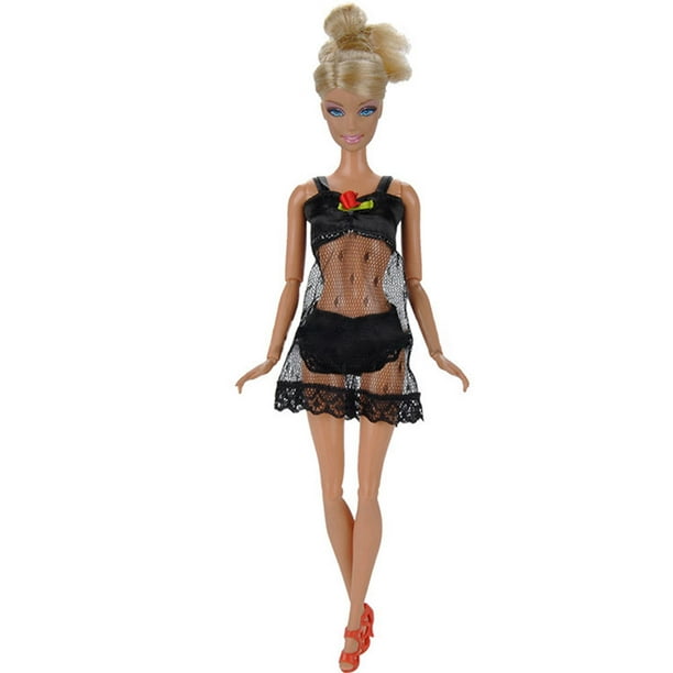Doll Lingerie Nightwear Lace Night Dress + Bikini Set Underwear for 29CM  Doll Height:Suitable for 29CM