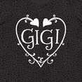 thumbnail image 4 of Inktastic Gigi with Hearts and Swirls Women's Plus Size T-Shirt, 4 of 5