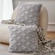 thumbnail image 2 of Juego de 2 fundas de almohada de piel sintética súper suaves de estilo lujoso, funda de almohada de terciopelo decorativa para cojín, sofá, cama, sala de estar, cuadrada, 18 x 18 pulgadas, 2 of 5