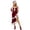 Red-64, variant on FUZHIQ Women's Police Officer For Halloween Roleplay & Stage Performance Set