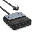 thumbnail image 1 of Power Strip imokin 100 W GaN USB-C de 6 puertos con protector contra sobretensiones, 1 of 8
