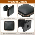 thumbnail image 4 of 10Pack Square Cabinet Knobs, 1.2 Inch Square Kitchen Cabinet Knob Zinc Alloy Drawer Knob Handle Pulls for Kitchen Cabinets Bedroom Dresser Wardrobe, Bronze, 4 of 6