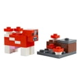 thumbnail image 5 of LEGO Minecraft Mini Set: Steve with Mooshroom Cow Minifigure, 5 of 5