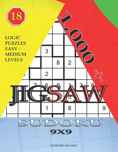 Jigsaw Sudoku 1,000 + sudoku jigsaw 9x9 Logic puzzles easy medium