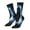 2 Black-2, variant on Night Scene of Wolves Print Adult Socks for Men & Women,Calf Socks, Ankle Socks,Boots Socks,Breathable Casual Sock,Unisex Crew Socks