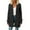 Dark Gray, variant on Fashionable Women's Knitted Cable Cardigan Sweater Mid-Length Twisted Rope Cardigan Coat for Fall and Winter, Cozy and Warm, Winter Clothes for Women,Beige,M