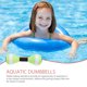 thumbnail image 3 of unbranded 1Par Pool Dumbbells Para Entrenamiento De Fitness En Con Material Eva Duradero, 3 of 8