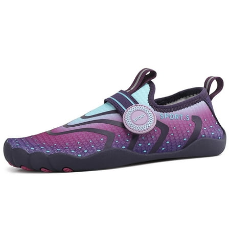 

Water Shoes for Men Woman Hook and Loop Quick-Dry Hiking Athletic Aqua Swimming Barefoot