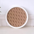 thumbnail image 2 of 2pc Flat Round MDF Board Photo Frame White 155x20mm, 2 of 2
