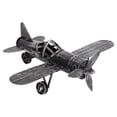 thumbnail image 1 of Domqga Biplane Model, Aircraft Model, Vintage Airplane Model Wrought Iron Aircraft Biplane for Desktop Decor Photo Props, 1 of 8