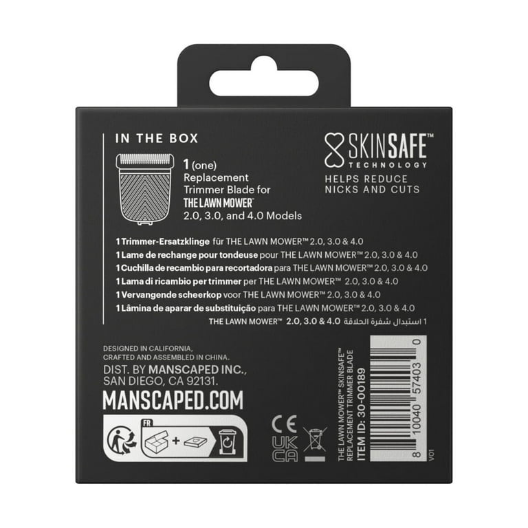 MANSCAPED The Lawn Mower Skinsafe Replacement Trimmer Blade Black Walmart