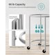 thumbnail image 4 of Cesto de ropa SONGMICS con ruedas 170L negro y plateado, 4 of 8