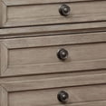 thumbnail image 3 of Nightstand with USB Plugin and 1 Hidden Drawer, Gray, 3 of 5