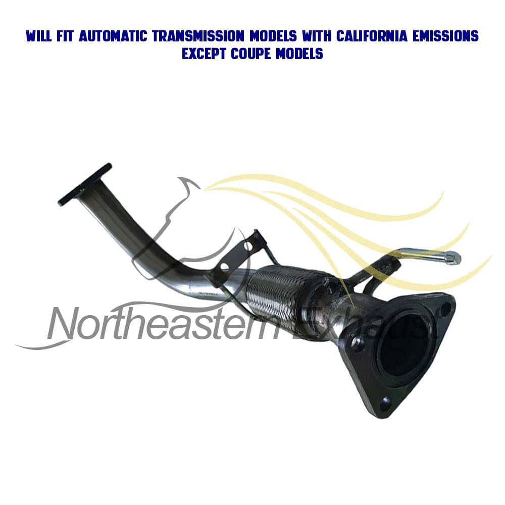 Northeastern Exhaust Front Flex Pipe Fits 1998-2002 Honda Accord 2.3L - Direct Fit | Stainless Steel