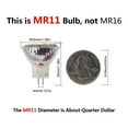 thumbnail image 4 of DYstyle 4/6/10 PACK LED MR11 Light Bulbs 3W/5W AC/DC12V-24V 30W-50W Halogen Replacement GU4 Bi-Pin Base Warm White Natural white Cool White, 4 of 7