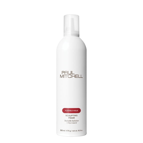 Paul Mitchell Sculpting Foam, Touchable Definition   Frizz Control, Flexible Hold, 16.9 oz