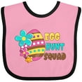 thumbnail image 3 of Inktastic Egg Hunt Squad with Easter Egg Boys or Girls Baby Bib, 3 of 4
