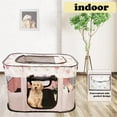 thumbnail image 2 of Dosaele Collapsible Dog Crate Portable Cat Cage Pet Delivery Room Suitable for Dogs/Cats/Rabbits/Pets ZBH Blule, 2 of 8