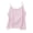 Pink, variant on Summer Tops for Women Casual Beach Vacation Sleeveless Round Neck Striped Tank Top with Straps Loose Comfy Party Shirt, Black XL