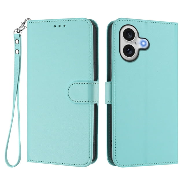Funda Cartera GANGXUN para iPhone 17 – Cierre Magnético, Protección RFID, Correa Desmontable, Compatible con Carga Inalámbrica