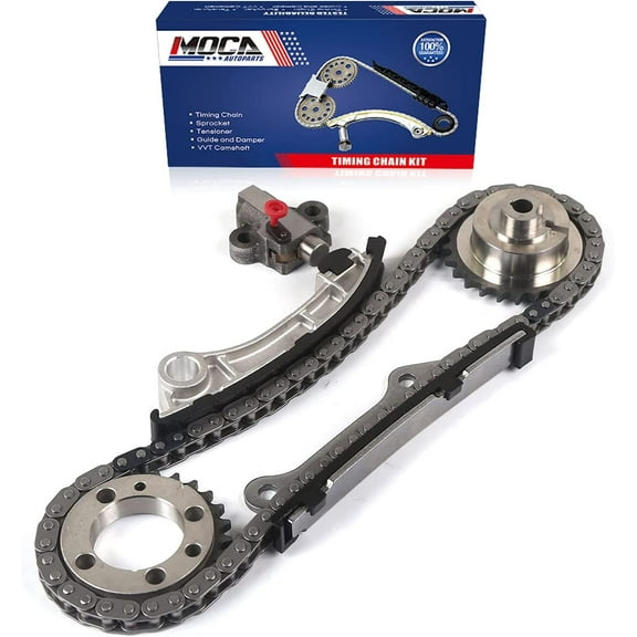 MOCA AUTOPARTS Timing Chain Kit Fit for 1999-2010 Nissan Cabstar Navara Interstar Atleon 3.0L DOHC
