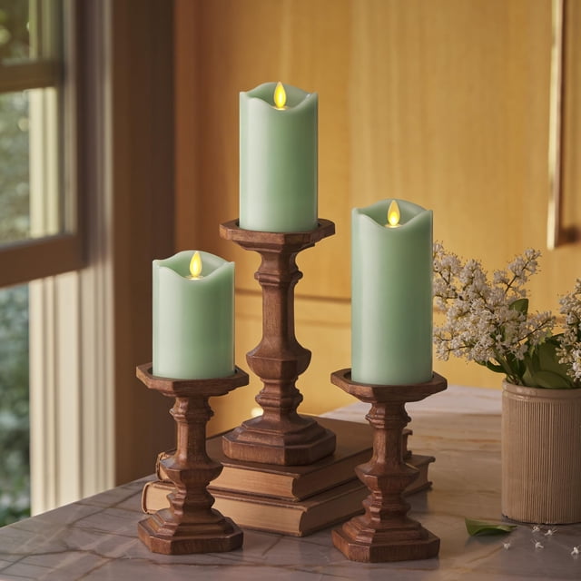 Juego de velas LED parpadeantes sin llama Matchless Candle Co.