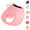 Pink, variant on Moocorvic Kids Visor Sun Hat with USB Charging Fan, Wide Brim Empty Top Summer Hats for Ages 3-16 Boys Girls Outdoor