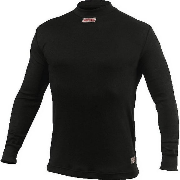 Simpson Racing 20600X CarbonX® Ultimate™ Underwear Long Sleeve Top XL Black