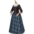 thumbnail image 2 of Women's Scottish Highland Dress Claire Fraser Dress from Outlander, 2 of 7