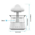 thumbnail image 3 of WMQPNNS New Trending Ch06 Remote Controlled Humidifier & Oil Diffuser with Mist Mode 300Ml (White/Wood Grain) 7 Color Led Usb Powered Compact 25X16X16Cm Todays Deals Clearance Sale, 3 of 6