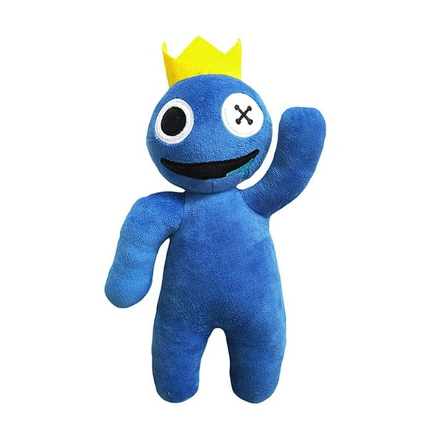 Nuevos juguetes de peluche Roblox Rainbow para niños, personajes de dibujos animados, Kawaii Blue Monster, animales suaves zhangyuxiang LED