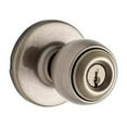thumbnail image 2 of Kwikset Polo Antique Brass Entry Knobs ANSI/BHMA Grade 3 1-3/4", 2 of 2