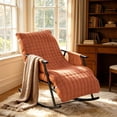 thumbnail image 4 of Thickened Flannel Recliner Pad For Chair Connecteds Seat And Backrest Cushion Warm Soft Cover For Home Office Nap, 4 of 6