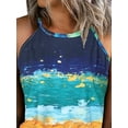 thumbnail image 2 of Gvmfive Women Tank Tops Summer Sleeveless Gradient Color T-shirt Blouse, 2 of 4