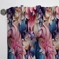 thumbnail image 5 of Designart "Paisley Rose Romance" Paisley Room Darkening Curtain Single Panel, 5 of 6