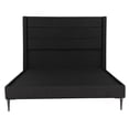thumbnail image 2 of Box Base Cama Slim Individual+Cabecera Lugo Negro, 2 of 8