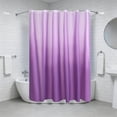 thumbnail image 6 of Sahpxhe Shower Curtain Gradient Eva Waterproof Shower Curtain Liner,Washable Bathroom Decor Curtain with Metal Grommets Hooks,Quickly Dry for Bathtub,70.9X70.9in,Purple, 6 of 6