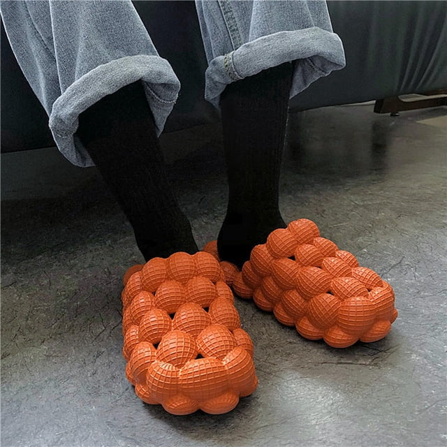 Cómodas zapatillas , sandalias deslizantes, zapatillas de para mujeres, hombres, , dormitorio, exterior, ar, playa , Naranja 39 Naranja 39 Yinane Chanclas Sandalias Chanclas