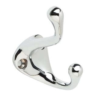 

Ives 572Mb Step Up Traditional Cast Brass Coat And Hat Hook - Chrome