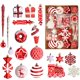 thumbnail image 2 of Juego de Adornos de Bolas de Navidad Macarena Decoración de Navidad, 2 of 6
