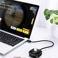 thumbnail image 1 of VONKY Concentrateur USB Répartiteur USB 3.0 Multiples Expanseurs de Concentrateurs USB Concentrateur 4 Ports pour PC Portable Noir, 1 of 6
